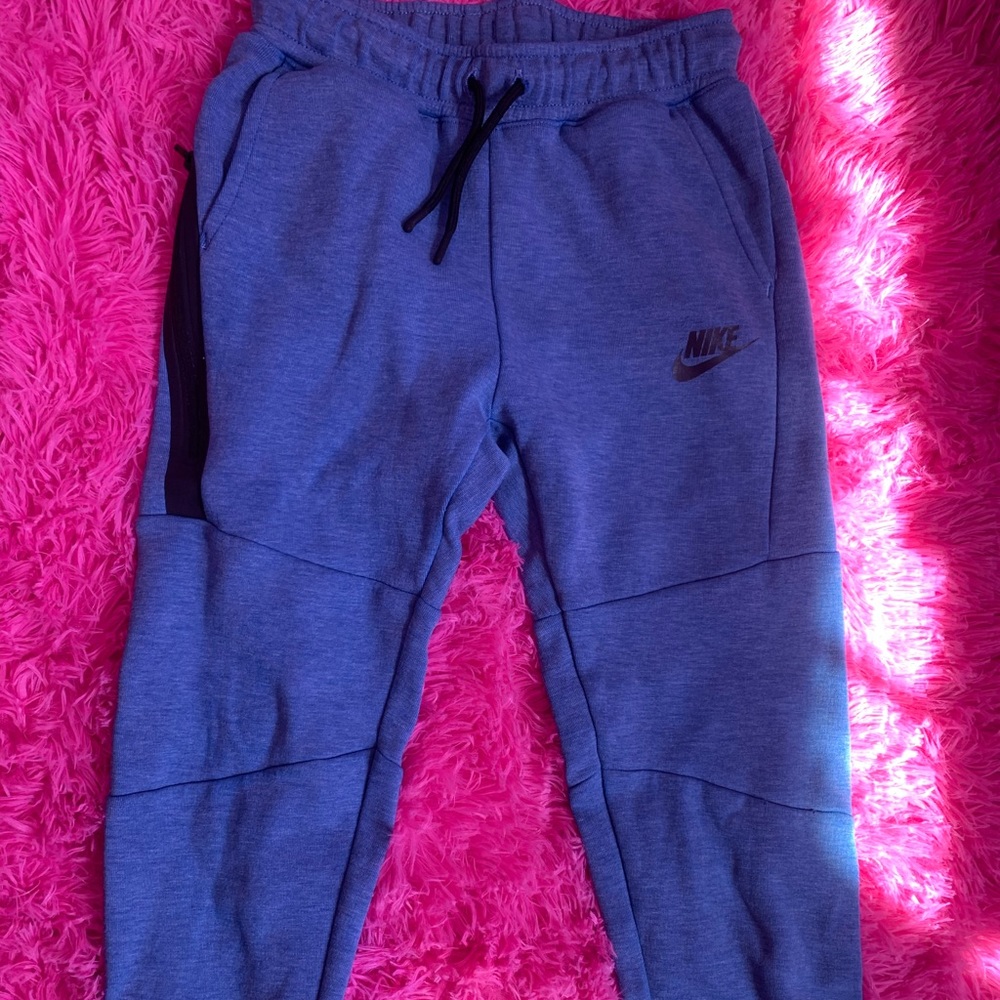 Nike blue kids unisex Sweatpants Size 7/L